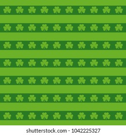 Abstract Shamrocks Background