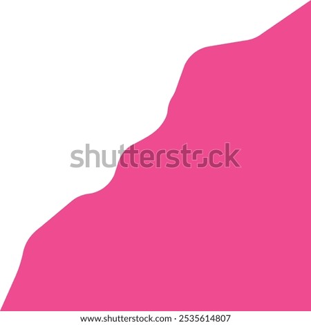 Abstract shap hand drawn , vector illustration