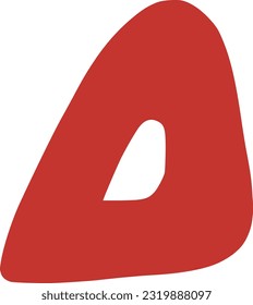 ilustración de diseño de forma abstracta