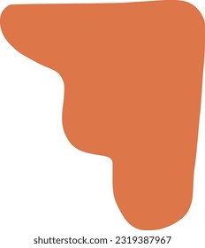 abstract shape art vector illustration