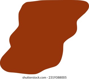 ilustración vectorial de forma abstracta