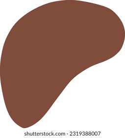 abstract shape art vector illustration