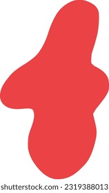 ilustración vectorial de forma abstracta