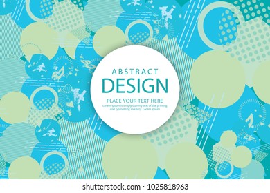 Abstract shape background