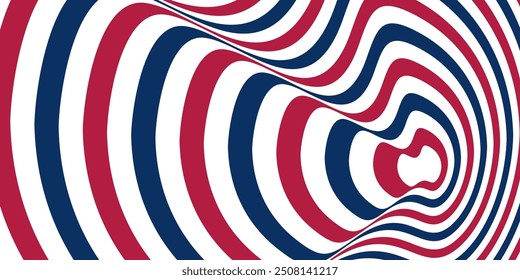 abstract shape background, artistic design white, red, blue colors. design for cover, poster, greeting card, flyer, social media, banner.