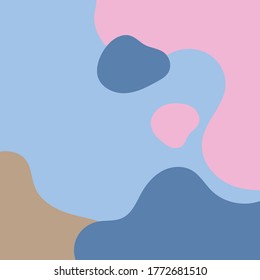 abstract shape for background with beautiful colors