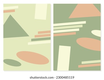 abstract shape background, colorful artistic design. geometric pattern, template for cover, poster, greeting card, flyer, social media, banner.