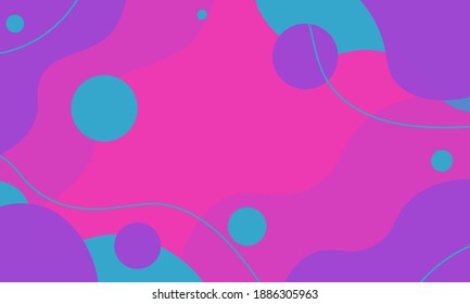 Abstract shape background with colorful design.
