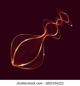 abstract shape for the background or design