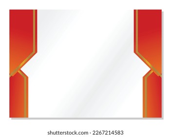 Abstract shape background, gradation color. Template for certificate design, charter, presentation.