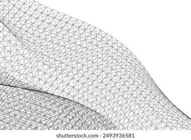 Abstract shape background vector illustration
