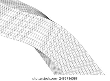 Abstract shape background vector illustration