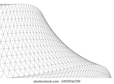 Abstract shape background vector illustration