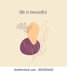 Abstract shape backgrounds or patterns. Creative modern graphic design for social media post template. Vector
