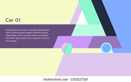 Abstract Shape or Banner