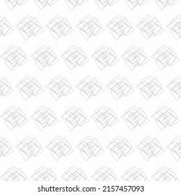 Abstract shape with black and white background. Illusion pattern. Vector of black tone shape on white background. Separate layer, Artwork can editable color.