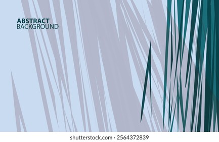 Abstract shape blue background with Dynamic Lines in Shades of Blue and Green for Modern Design Inspiration