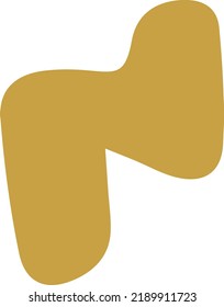 Abstract shape boho art design vector modern and contemporary for wall art, wall decor, print, poster, frame, canvas and home decor.