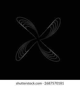 abstract shape , circle , black and white 