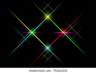 Abstract shape and color shade background. Vector EPS10