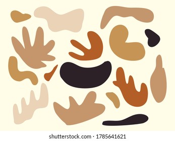 Abstract shape colorful modern element vector illustration