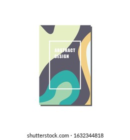 Abstract Shape Combination for Cover, Brochure, and Poster Design
