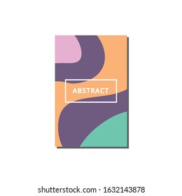 Abstract Shape Combination for Cover, Poster and Brochure Design