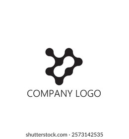 Abstract shape company icon logo