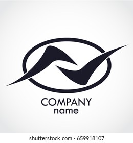 abstract shape company logo