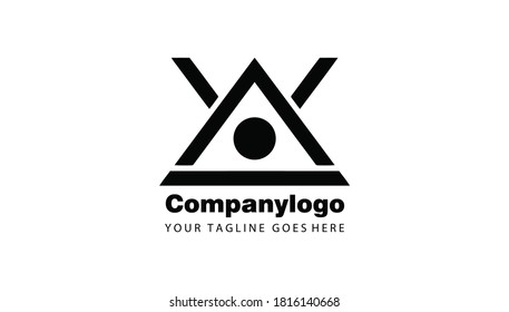 Abstract shape for company logo design