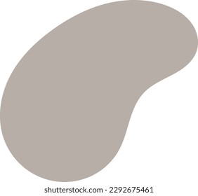 Abstract shape contemporary modern art design element illustration for background