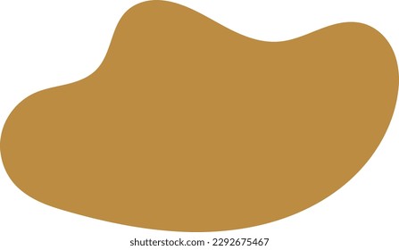 Abstract shape contemporary modern art design element illustration for background