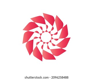 Abstract shape in creative style