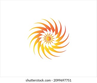 abstract shape in a creative style