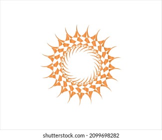 abstract shape in a creative style