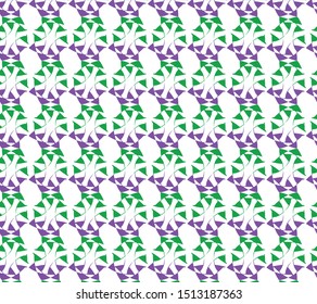 Abstract shape decorative pattern print design for fabric and background