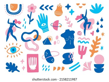 Abstract Shape Design Element Background