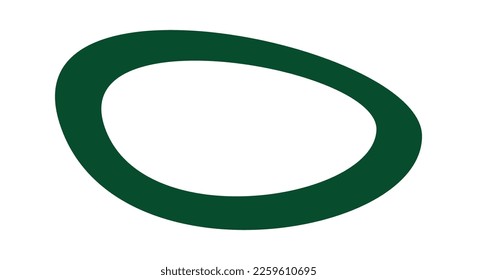 Resumen del elemento de diseño de formas. Ilustración del vector