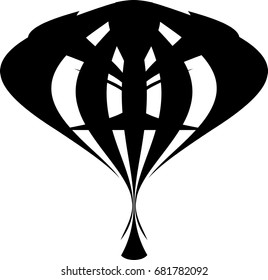 Abstract shape. Element for design. Vector illustration.