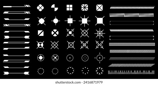 Abstract shape element graphic design