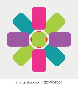 Abstract Shape Element Vector illustration