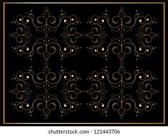 Abstract shape in frame