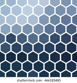 Abstract shape geometric background with hexagons