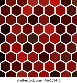 Abstract shape geometric background with hexagons