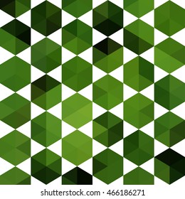 Abstract shape geometric background with hexagons