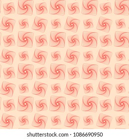 Abstract Shape with Geometric Line Art Seamless Pattern, Vector Pattern Background illustration EPS 10