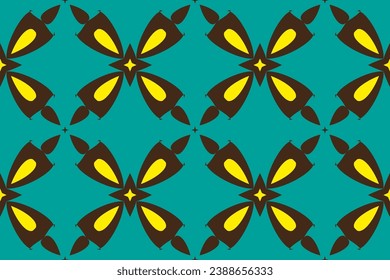 Abstract shape , geometric motif basic pattern continuous background.