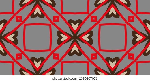 Abstract shape , geometric motif basic pattern continuous background.