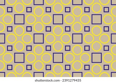Abstract shape , geometric motif basic pattern continuous background.