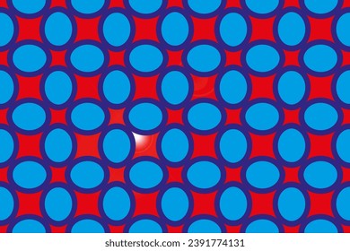 Abstract shape , geometric motif basic pattern continuous background.